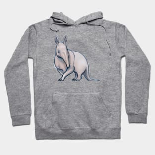 Cute Aardvark Drawing Hoodie